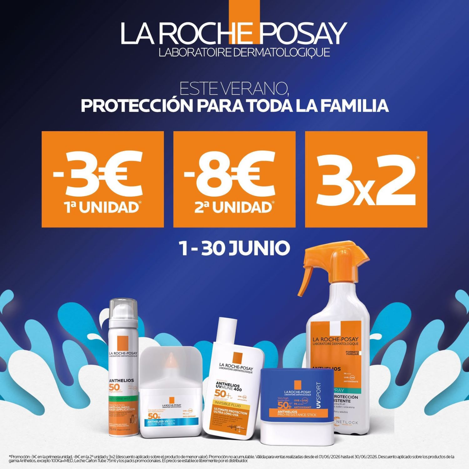 Promoción La Roche-Posay Anthelios en Farmacia Puerto de Tazacorte