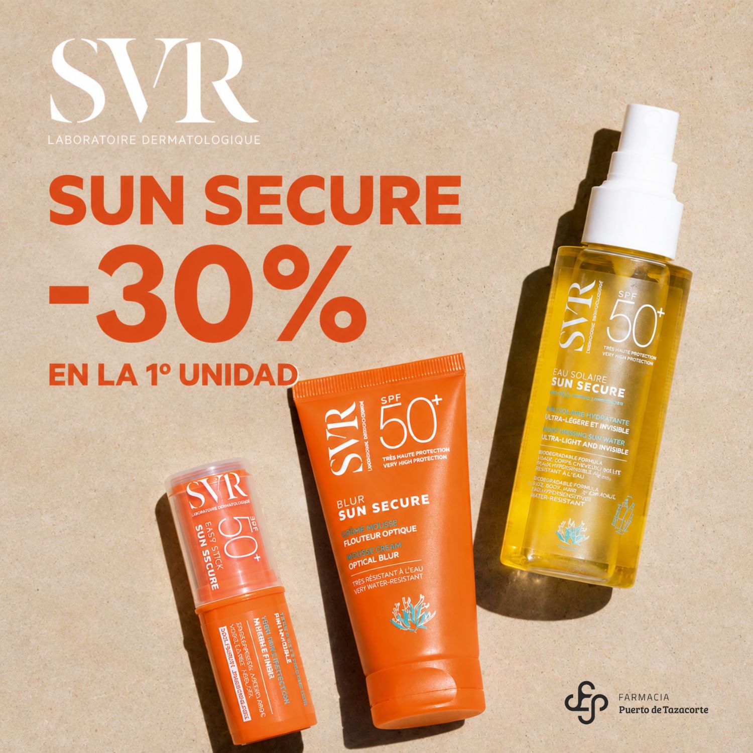 Promoción solares SVR en Famarcia Puerto de Tazacorte