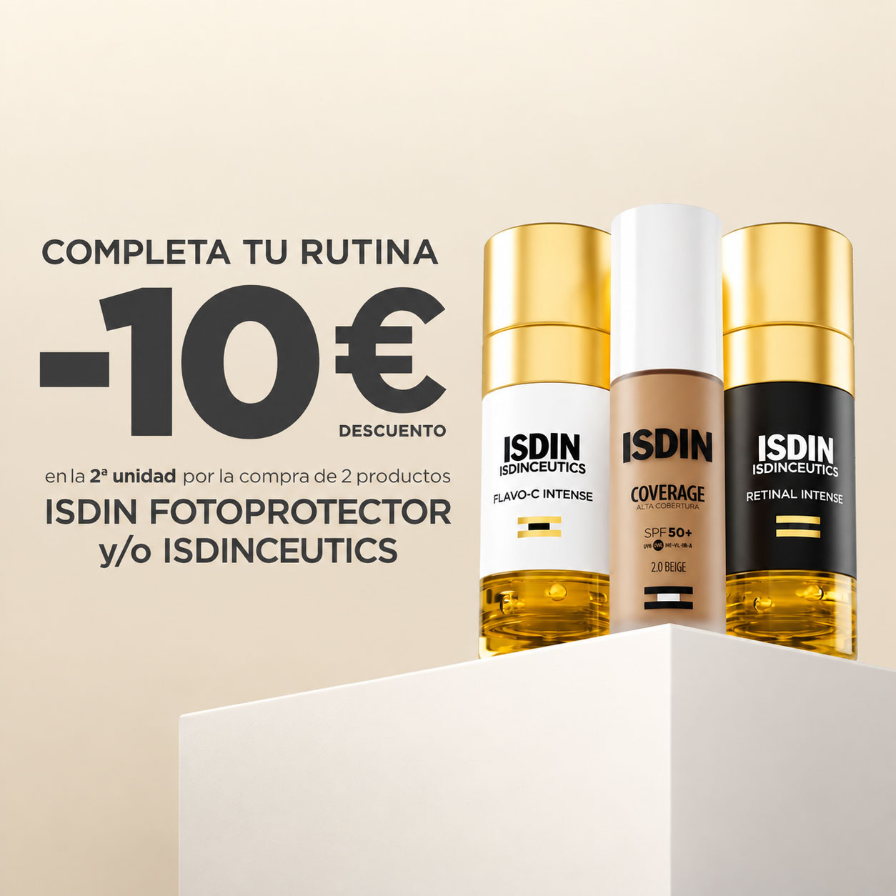 Promoción ISDIN en La Palma