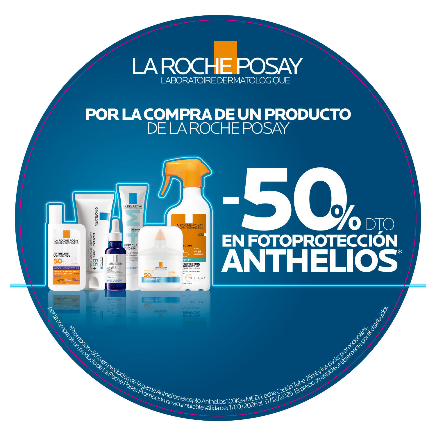 La Roche-Posay Anthelios: 50 % en Tazacorte